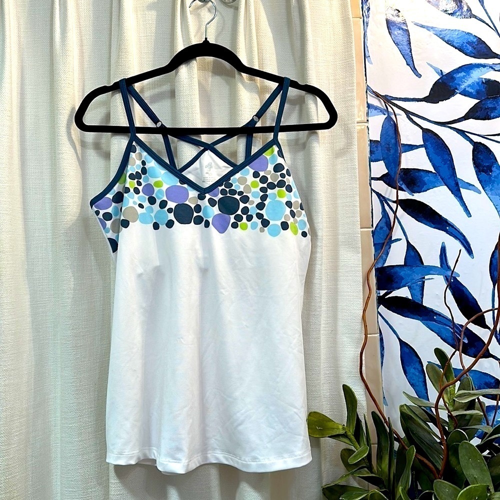 NWOT Women’s 4 All by Jofit Polyester & Spandex Athletic Top Size Large